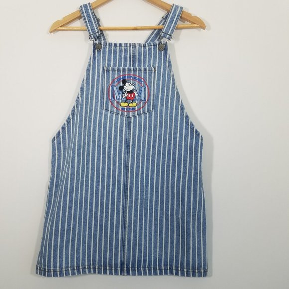 jean overalls skirt